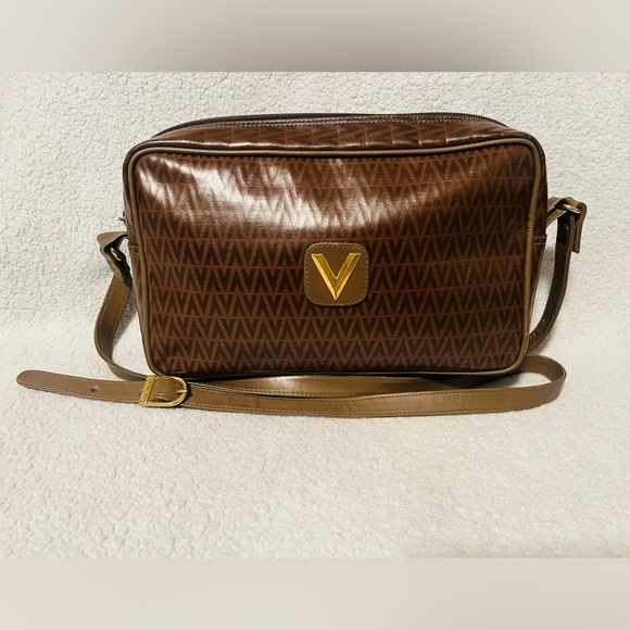 Mario Valentino Monogram Crossbody/Shoulder Bag - Picture 5 of 10